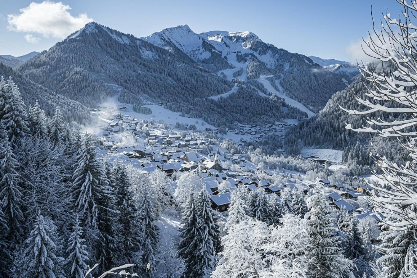 Toison Blanche Tba3 Cosy & Mountain 4 Pers Apartment Châtel Exterior photo